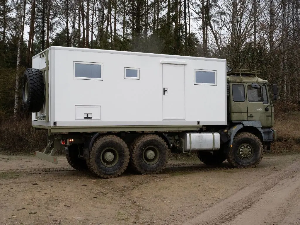 Kamper wyprawowy MAN 6x6 1