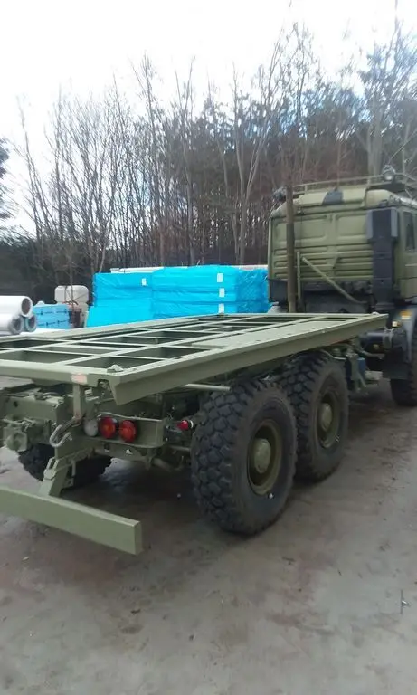 Frame renovation - frame mounted on chassis